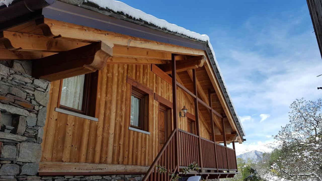 Eco Chalet Maison Dominique Challand-Saint-Anselme Esterno foto