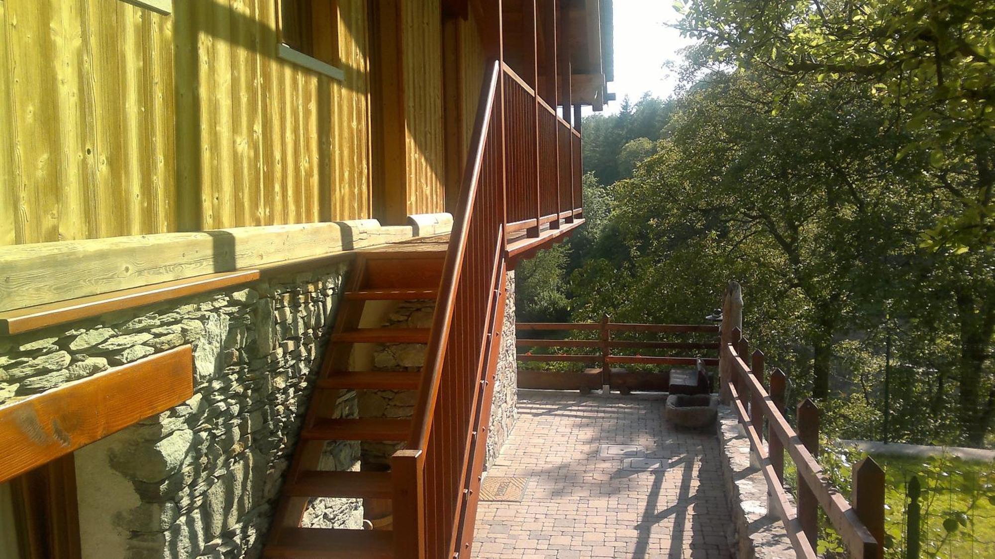 Eco Chalet Maison Dominique Challand-Saint-Anselme Esterno foto